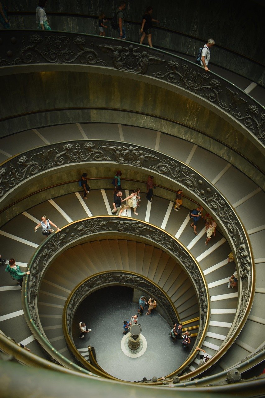 stairs, rome, vatican, snail, italy, building, museum, architecture, baroque architecture, historical architecture, rome, rome, rome, rome, rome, vatican, vatican, snail, snail, snail, museum, museum, architecture
